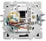Механизм розетки NILSON 1СП телефонный черный Touran/Alegra 24220440 4