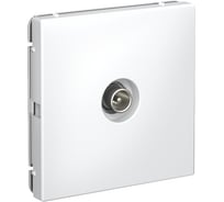 TV Розетка оконечная Systeme Electric ArtGallery Белый 1DB, механизм GAL000191