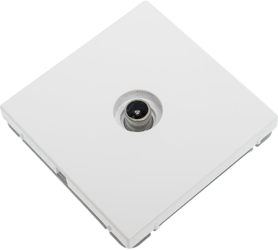 TV Розетка оконечная Systeme Electric ArtGallery Белый 1DB, механизм GAL000191