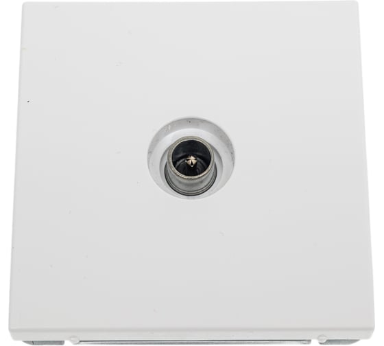TV Розетка оконечная Systeme Electric ArtGallery Белый 1DB, механизм GAL000191