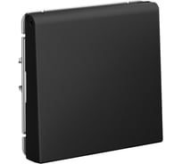 Вывод кабеля Systeme Electric ArtGallery, механизм, Карбон, арт. GAL001099