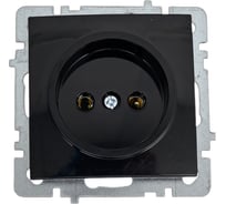 Механизм розетки NILSON 1СП черный Touran/Alegra 24220415