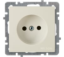 Розетка Nilson 1-местн. СУ , TOURAN-ALEGRA-THOR, кремовый 24120415