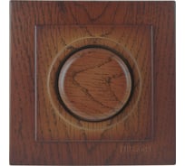 Светорегулятор NILSON 1СП 600Вт c подсветкой орех Touran Wood 24271052
