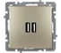 Механизм розетки NILSON USB TOURAN-ALEGRA-THOR, metallic, золото 24150481 1
