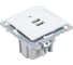 Механизм розетки NILSON USB TOURAN-ALEGRA-THOR, белый 24110481 2
