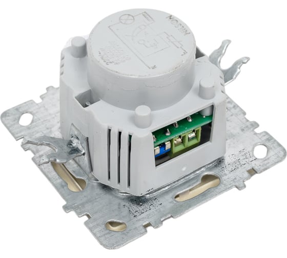 Механизм выключателя-светорегулятора LED NILSON СУ 30-300 Вт, TOURAN-ALEGRA-THOR, антрацит 24160478