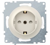 Розетка с заземлением OneKeyElectro, защитные шторки, винтовые контакты 1E10101301 2172787