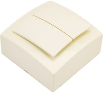 Выключатель NILSON 2ОП крем Themis naturel 26121003