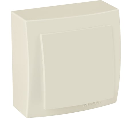 Выключатель NILSON 1ОП крем Themis naturel 26121001