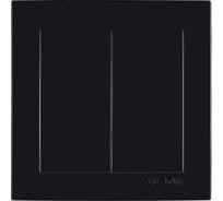 Механизм выключателя NILSON 2СП черный Touran/Alegra 24220403