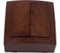 Выключатель NILSON 2ОП орех Themis wood 26271003 1