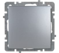 Механизм выключателя NILSON 1СП серебро Touran/Alegra metallic 24130401