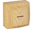 Выключатель NILSON 1ОП с подсветкой клен Themis wood 26281002 1