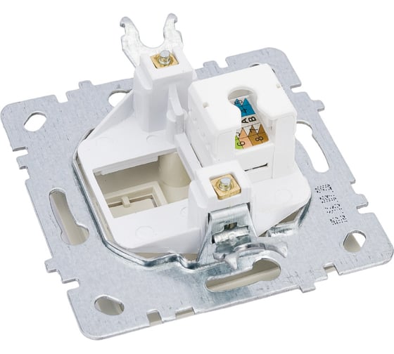 Компьютерная розетка Nilson 1-местн. СУ RJ45 CAT5 , TOURAN-ALEGRA-THOR, кремовый 24120444