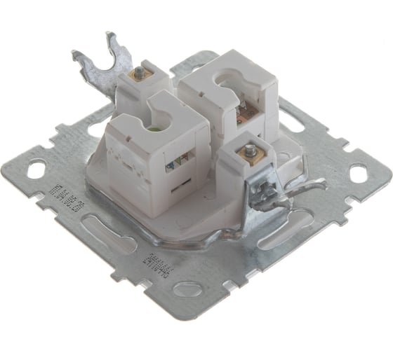 Компьютерная розетка Nilson 2-местн. СУ RJ45 CAT6 , TOURAN-ALEGRA-THOR, белый 24110446