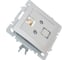 Механизм розетки NILSON 1СП комп серебро Touran/Alegra metallic 24130444 2