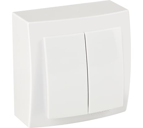 Выключатель NILSON 2ОП белый Themis naturel 26111003