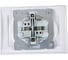 Розетка NILSON 2СП антрацит Touran metallic 24161024 3