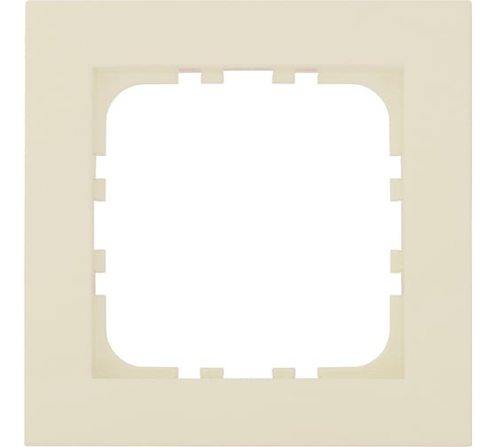 Рамка LK Studio 1-постовая (беж. матовый) LK 80 844102-1
