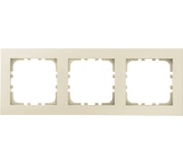 Рамка LK Studio 3-постовая (беж. матовый) LK 80 844302-1