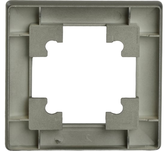 Рамка STEKKER PFR00-7001-06 1-местная, серия Катрин,графит, 39807