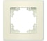 Рамка фактурная одноместная UNIVersal серия "Афина" слоновая кость (ivory) (еврослот) A10053-I 1