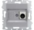 Розетка Metronex Electric Рим серебристый для ТВ без рамки FRZ00010132SRM 1