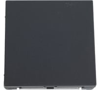 Заглушка Systeme Electric ArtGallery Базальт без суппорта для многопостовых рамок GAL001409