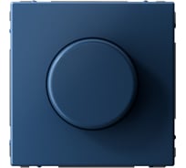 Механизм светорегулятора (диммера) Systeme Electric ArtGallery Аквамарин поворотно-нажимной, LED, RC, 400Вт GAL001123