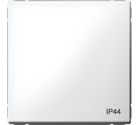 Переключатель Systeme Electric ArtGallery Белый 1-клавишный, IP44, 10АХ, механизм GAL440161