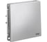 Переключатель Systeme Electric ArtGallery Aqua Алюминий 1-клавишный, IP44, 10АХ, механизм GAL440361 1