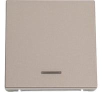 Механизм 1-клавишного выключателя ysteme Electric ArtGallery Шампань с подсветкой, сх.1а, 10АХ GAL000513