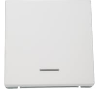 Механизм 1-клавишного выключателя Systeme Electric ArtGallery Лотос с подсветкой, сх.1а, 10АХ GAL001313