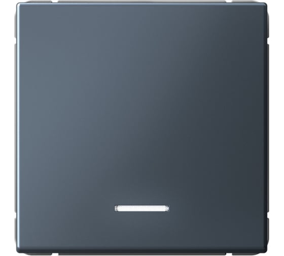 Выключатель с подсветкой 1-клавишный ArtGallery, 10 АХ, механизм Systeme Electric Грифель GAL000713