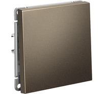 Механизм 1-клавишного выключателя Systeme Electric ArtGallery Мокко кнопочный, 10А GAL000615