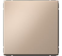 Выключатель кнопочный 1-клавишный ArtGallery, 10 АХ, механизм Systeme Electric Песочный GAL001215