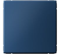 Выключатель кнопочный 1-клавишный ArtGallery, 10 АХ, механизм Systeme Electric Аквамарин GAL001115