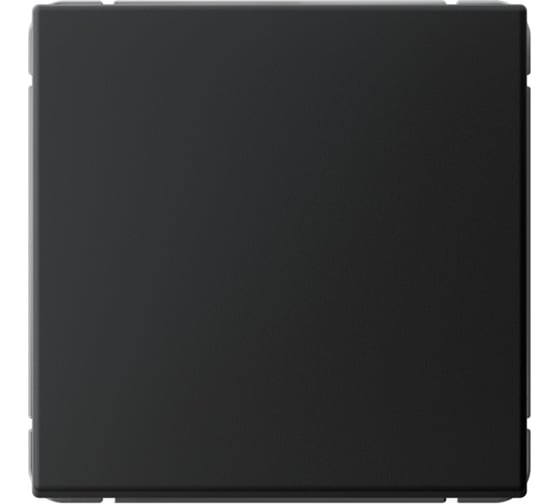 Выключатель кнопочный 1-клавишный ArtGallery, 10 АХ, механизм Systeme Electric Карбон GAL001015