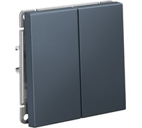 Механизм 2-клавишного выключателя Systeme Electric ArtGallery Грифель кнопочный, сх.2, 10А GAL000717