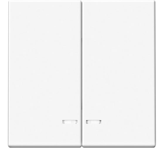Выключатель с подсветкой 2-клавишный ArtGallery Systeme Electric 10 АХ, механизм, Лотос GAL001353