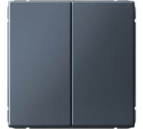 Выключатель 2-клавишный ArtGallery Systeme Electric 10 АХ механизм Грифель GAL000751