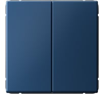 Выключатель 2-клавишный ArtGallery Systeme Electric 10 АХ механизм Аквамарин GAL001151