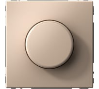 Светорегулятор Systeme Electric ArtGallery Песочный (диммер) повор-нажим, LED, RC, 400Вт, механизм GAL001223