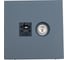 Розетка двойная ТВ + компьютерная Systeme Electric ArtGallery Грифель RJ45, кат. 5Е GAL000789 3