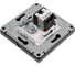 Розетка двойная ТВ + компьютерная Systeme Electric ArtGallery Мокко RJ45, кат. 5Е GAL000689 6