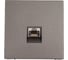Розетка компьютерная Systeme Electric ArtGallery, RJ45, кат. 6A, механизм, Мокко GAL000686 1