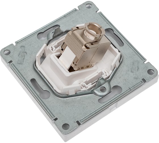 Розетка компьютерная Systeme Electric ArtGallery Белый RJ45, кат. 6A, механизм GAL000186