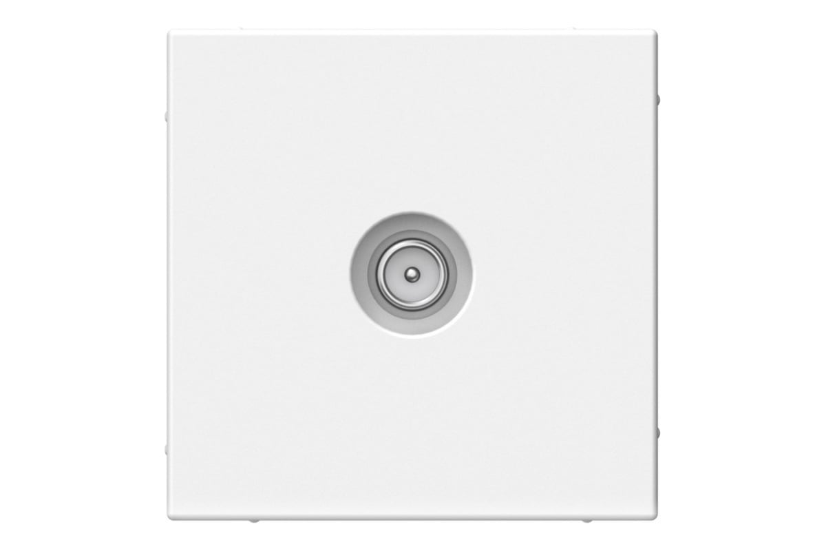 Розетка Systeme Electric ArtGallery Белый TV Розетка проходная 4DB ...