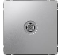 Розетка Systeme Electric ArtGallery Алюминий TV Розетка проходная 4DB, механизм GAL000392